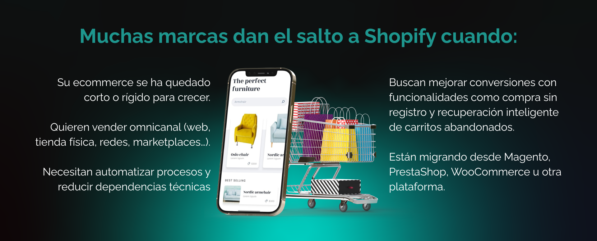 Muchas marcas dan el salto a Shopify cuando Muchas marcas dan el salto a Shopify cuando